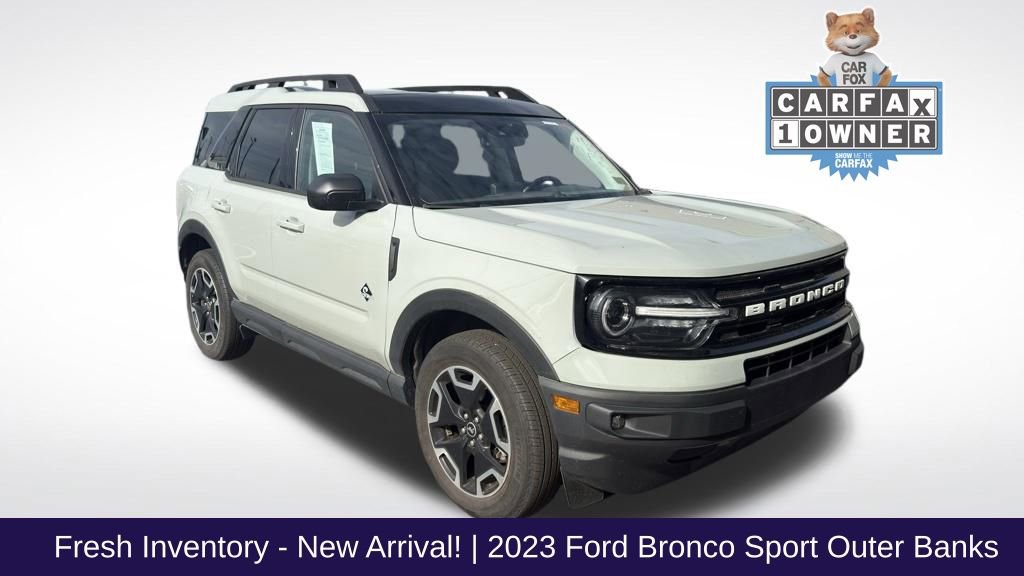 Used 2023 Ford Bronco Sport Outer Banks w/ Tech Package AWD/4WD video 1
