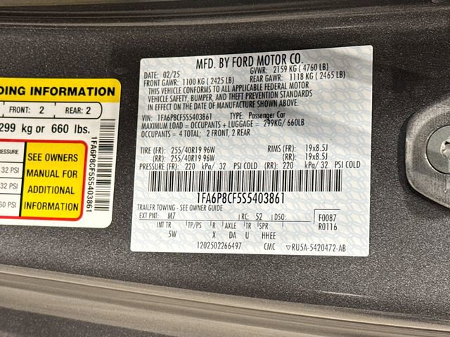 New 2025 Ford Mustang GT Premium image 31