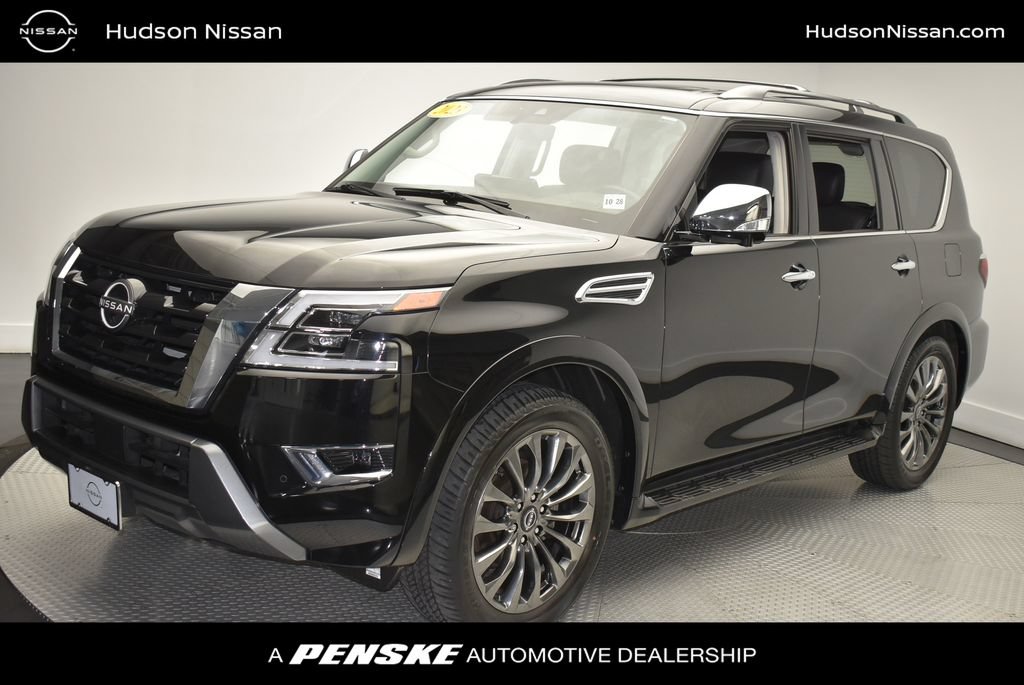 Used 2023 Nissan Armada Platinum w/ Captain's Chairs Package AWD/4WD image 1