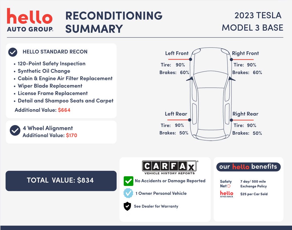 Used 2023 Tesla Model 3 Standard Range RWD image 3