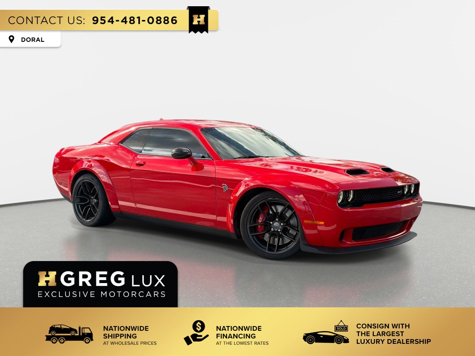 Used 2023 Dodge Challenger SRT Hellcat image 1