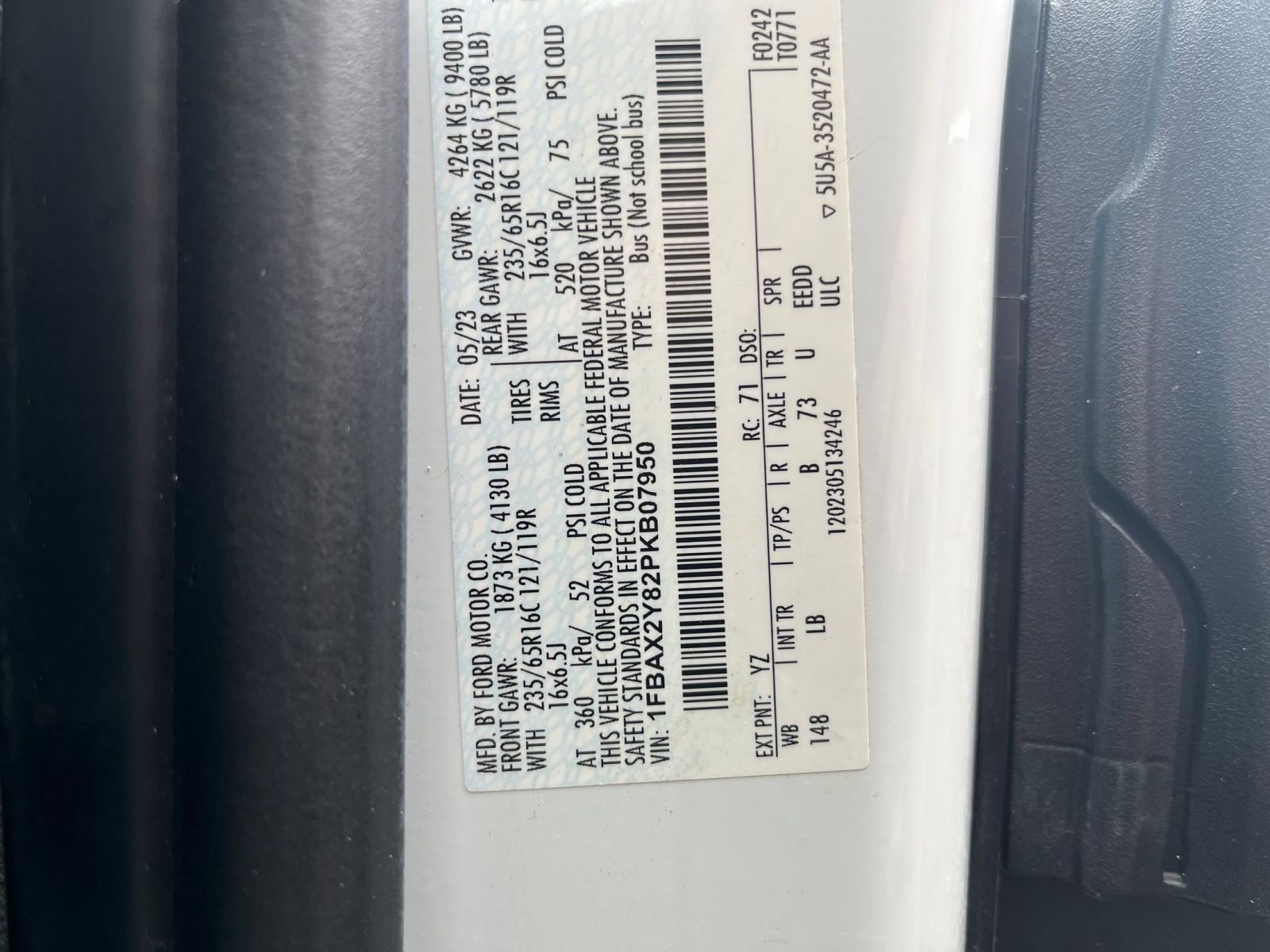 Used 2023 Ford Transit 350 XLT image 31