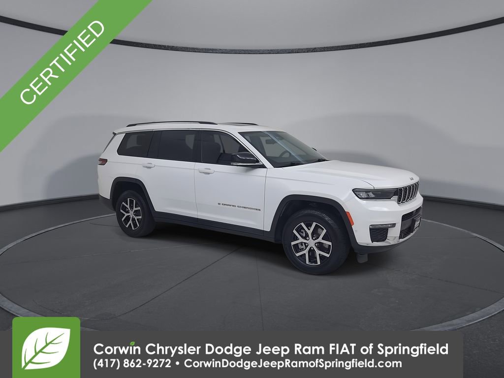 Certified 2023 Jeep Grand Cherokee L Limited w/ Luxury Tech Group II AWD/4WD image 2