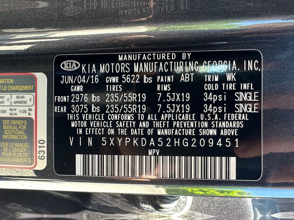 Used 2017 Kia Sorento SX AWD/4WD image 17