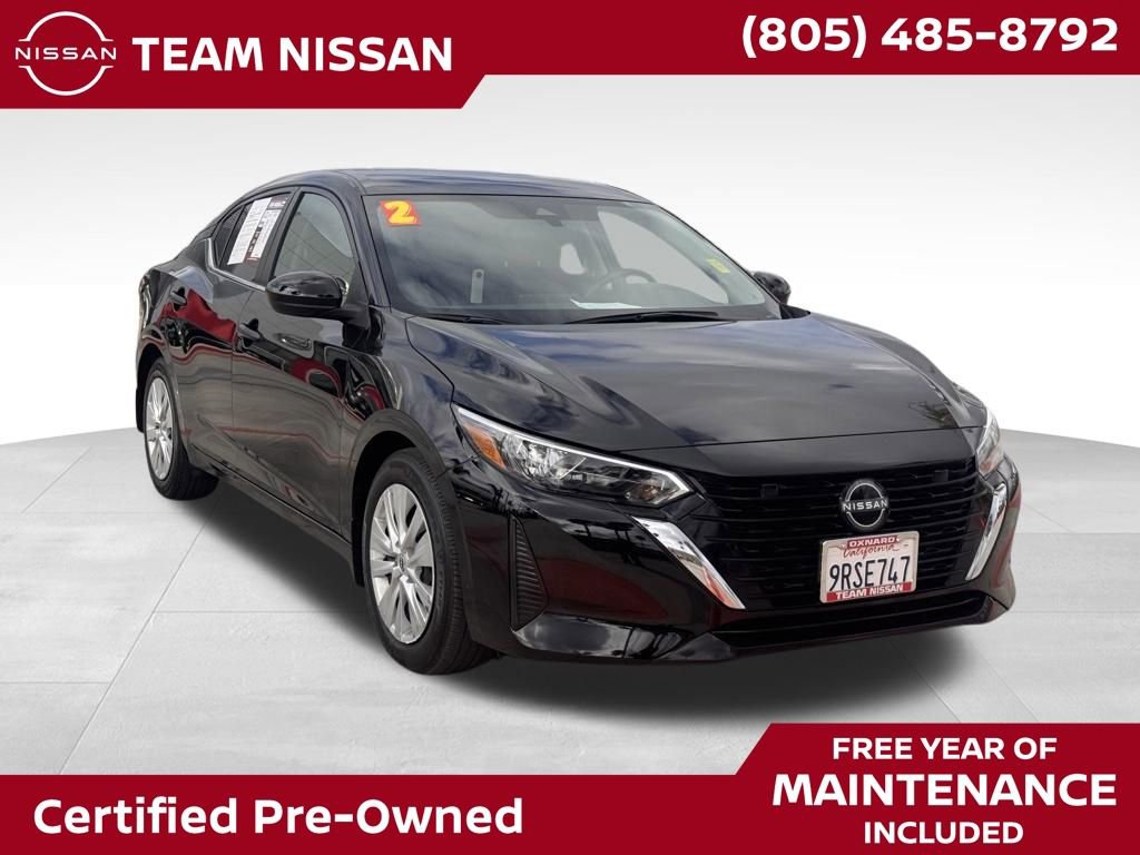 Certified 2025 Nissan Sentra S FWD image 1