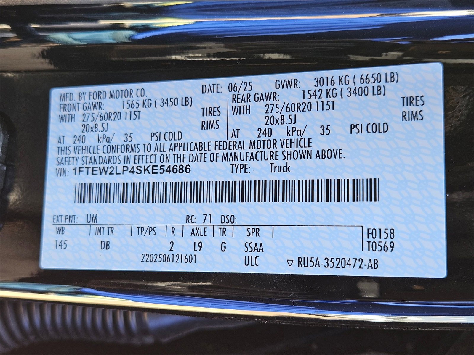 New 2025 Ford F150 STX w/ Equipment Group 200A image 22