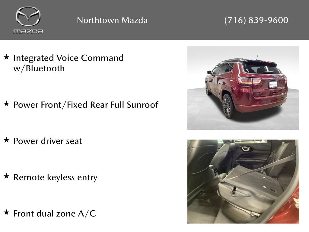 Used 2022 Jeep Compass High Altitude AWD/4WD image 3