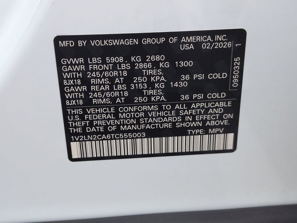 New 2026 Volkswagen Atlas SE AWD/4WD image 23