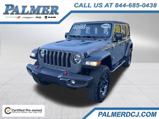 Certified 2023 Jeep Wrangler Unlimited Rubicon w/ Cold Weather Group video 1
