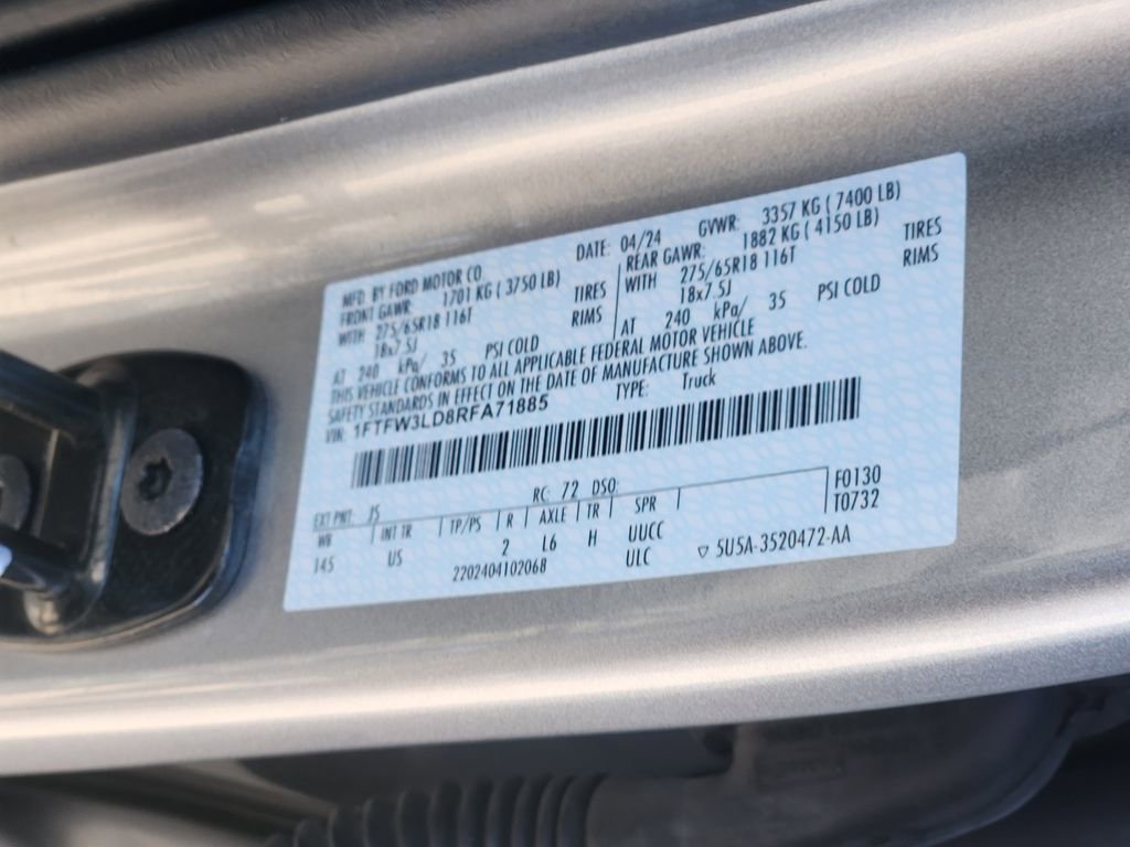 Used 2024 Ford F150 XLT w/ Mobile Office Package image 32