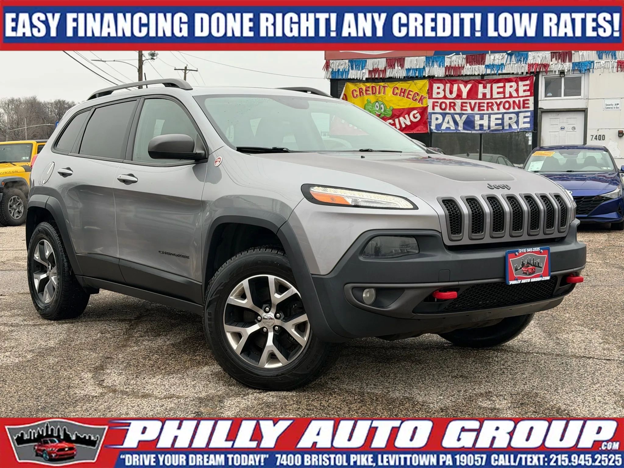 Used 2016 Jeep Cherokee Trailhawk w/ Comfort & Convenience Group image 1
