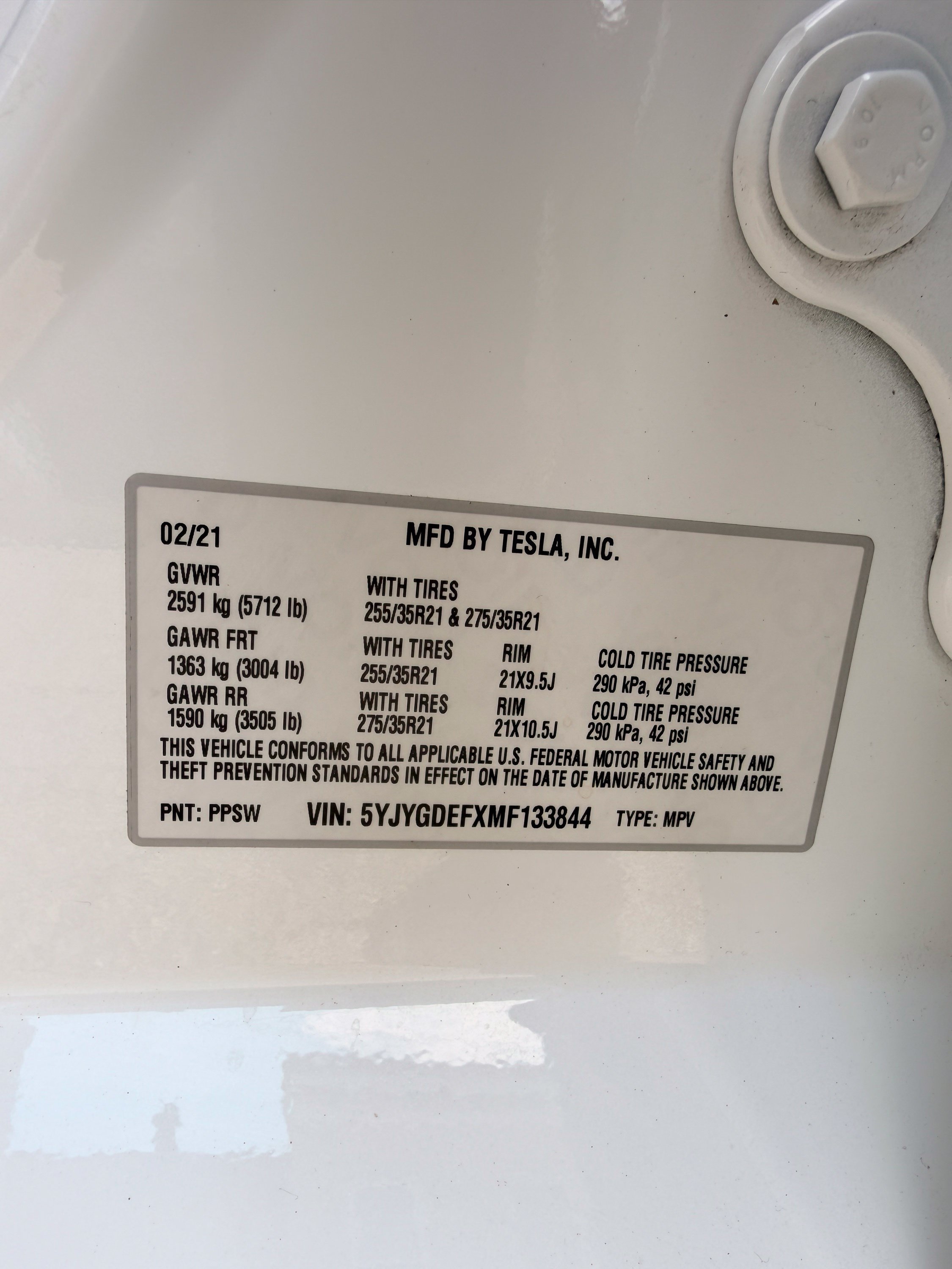 Used 2021 Tesla Model Y Performance AWD/4WD image 36