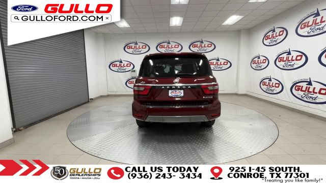 Used 2021 Nissan Armada Platinum w/ Captain's Chairs Package RWD image 7