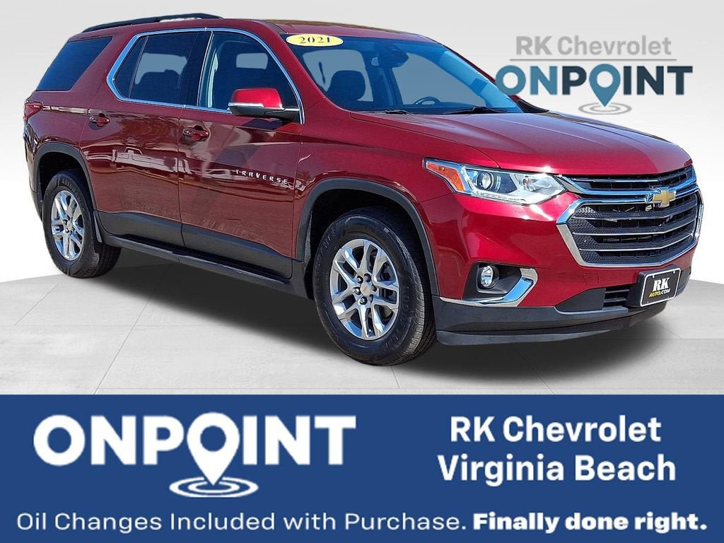 Certified 2021 Chevrolet Traverse LT