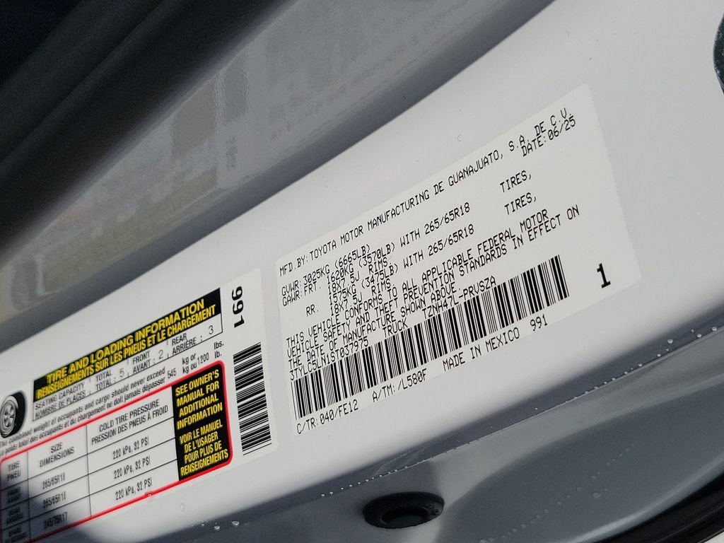 New 2025 Toyota Tacoma TRD Sport image 48