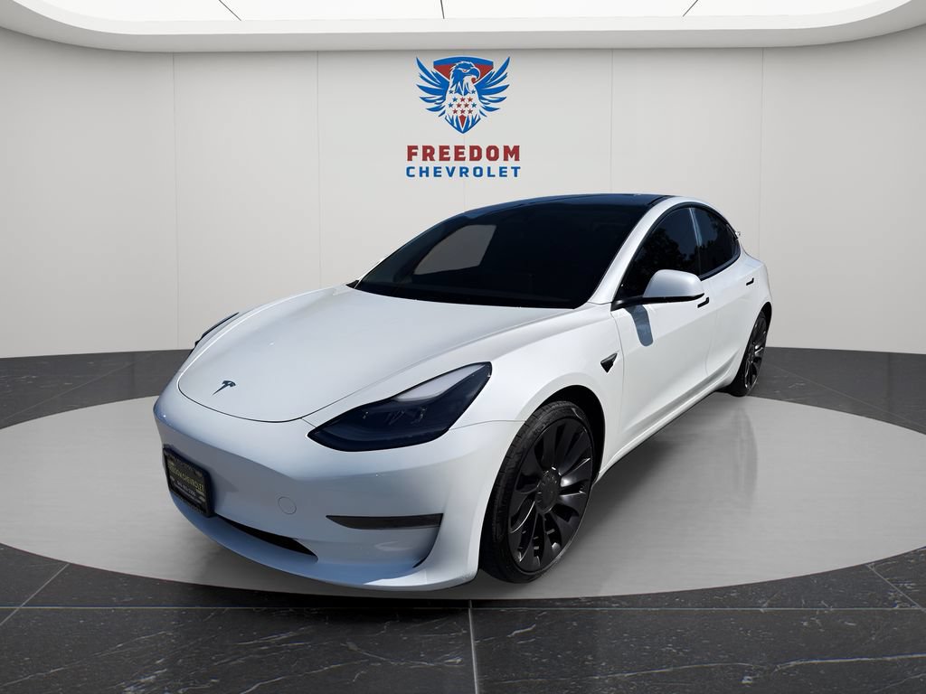 Used 2023 Tesla Model 3 Performance AWD/4WD image 1