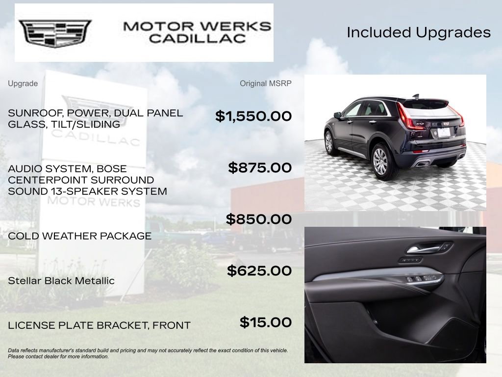 Certified 2023 Cadillac XT4 Premium Luxury w/ Cold Weather Package image 9