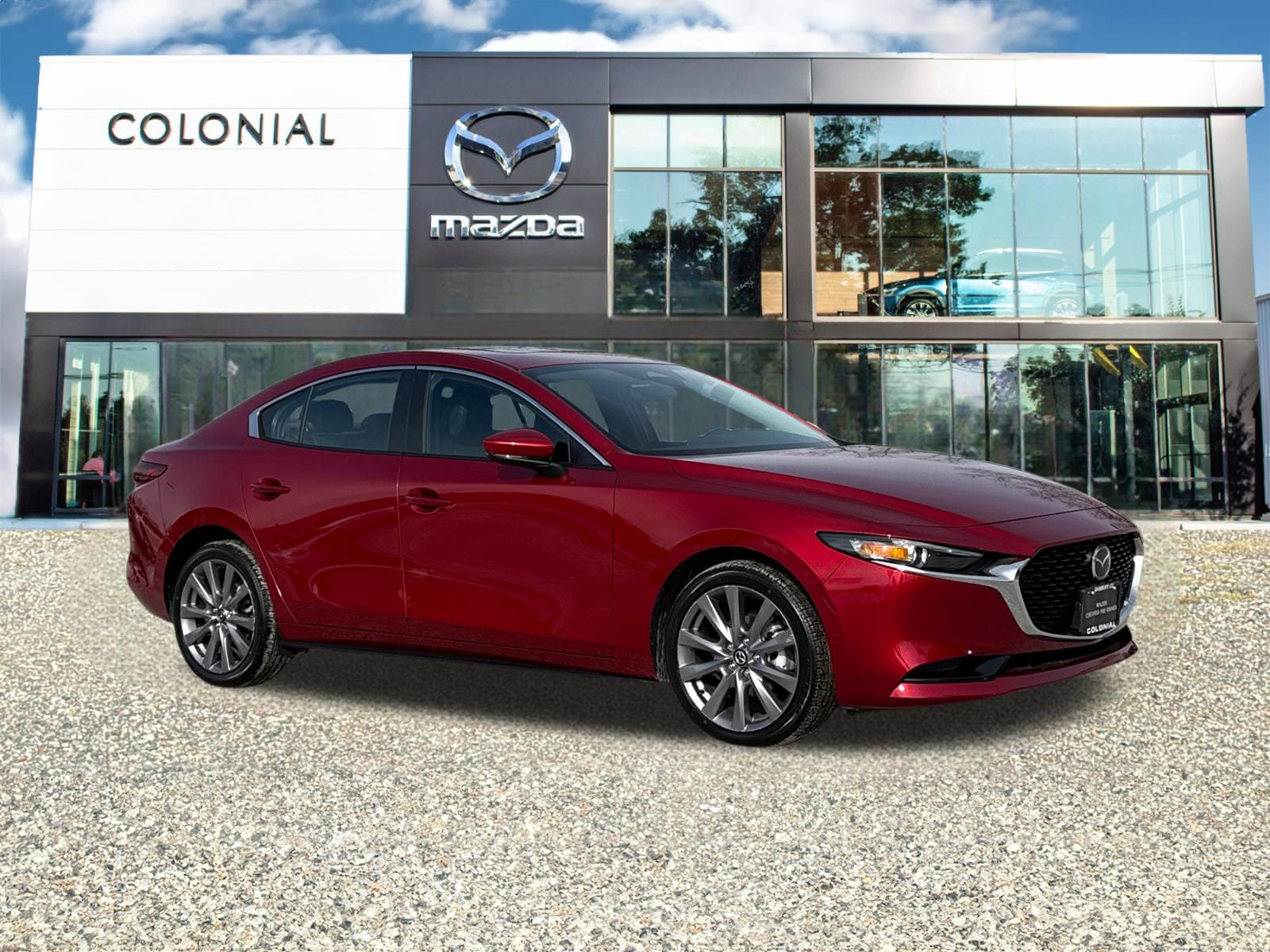 Certified 2025 MAZDA MAZDA3 s FWD image 1