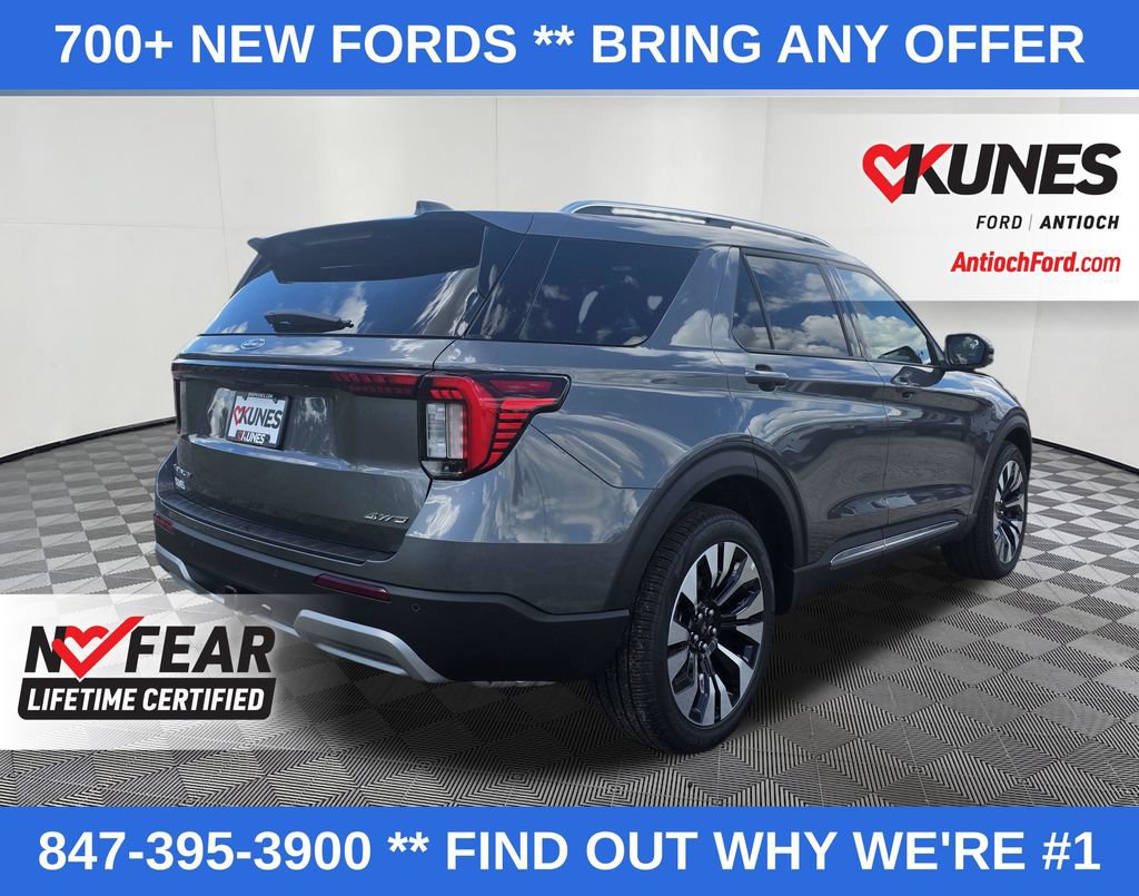 New 2026 Ford Explorer Platinum w/ LUX Leather Package AWD/4WD image 8