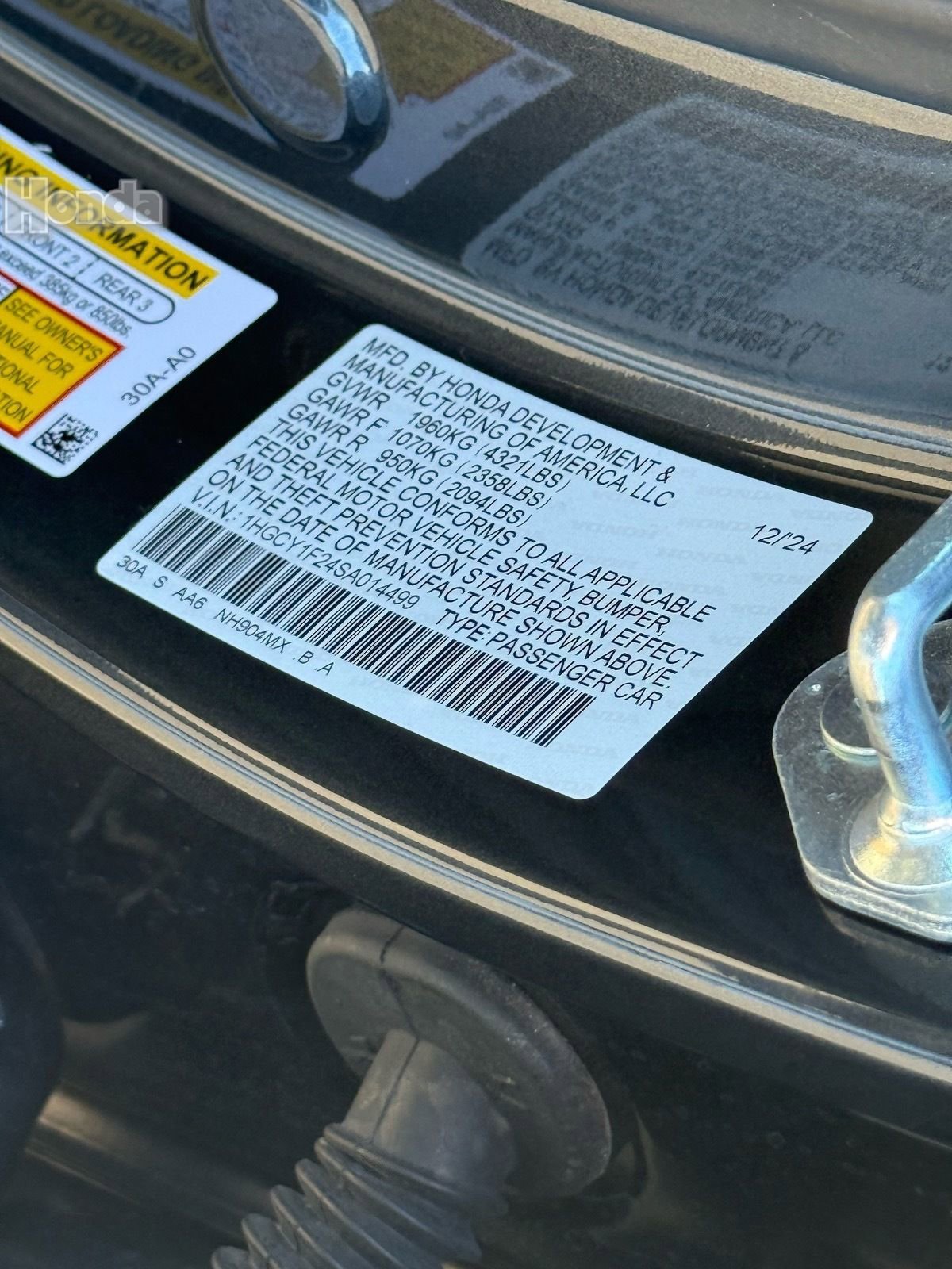 Certified 2025 Honda Accord LX image 35