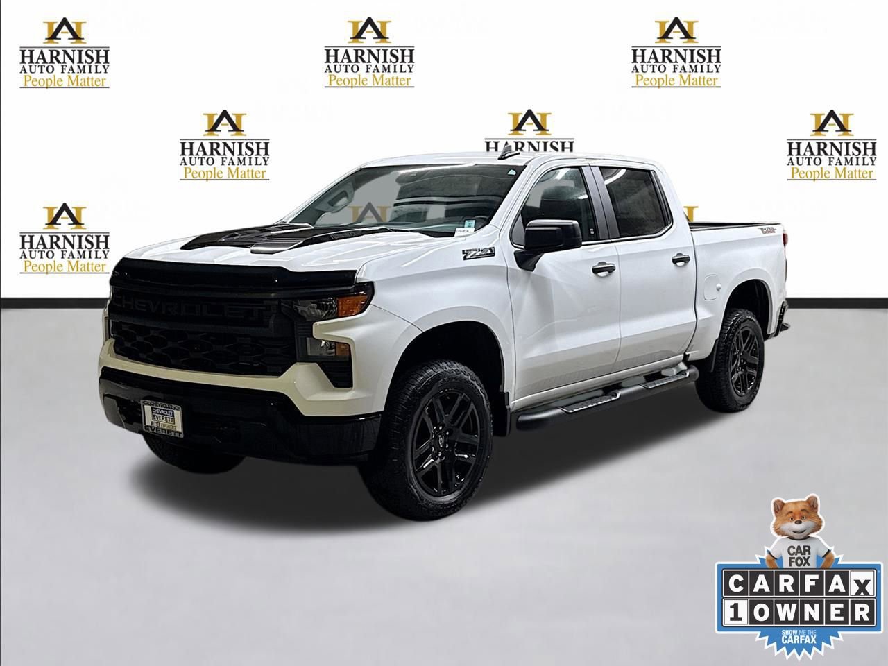 Used 2025 Chevrolet Silverado 1500 Custom Trail Boss w/ Turbomax Blackout Package image 1