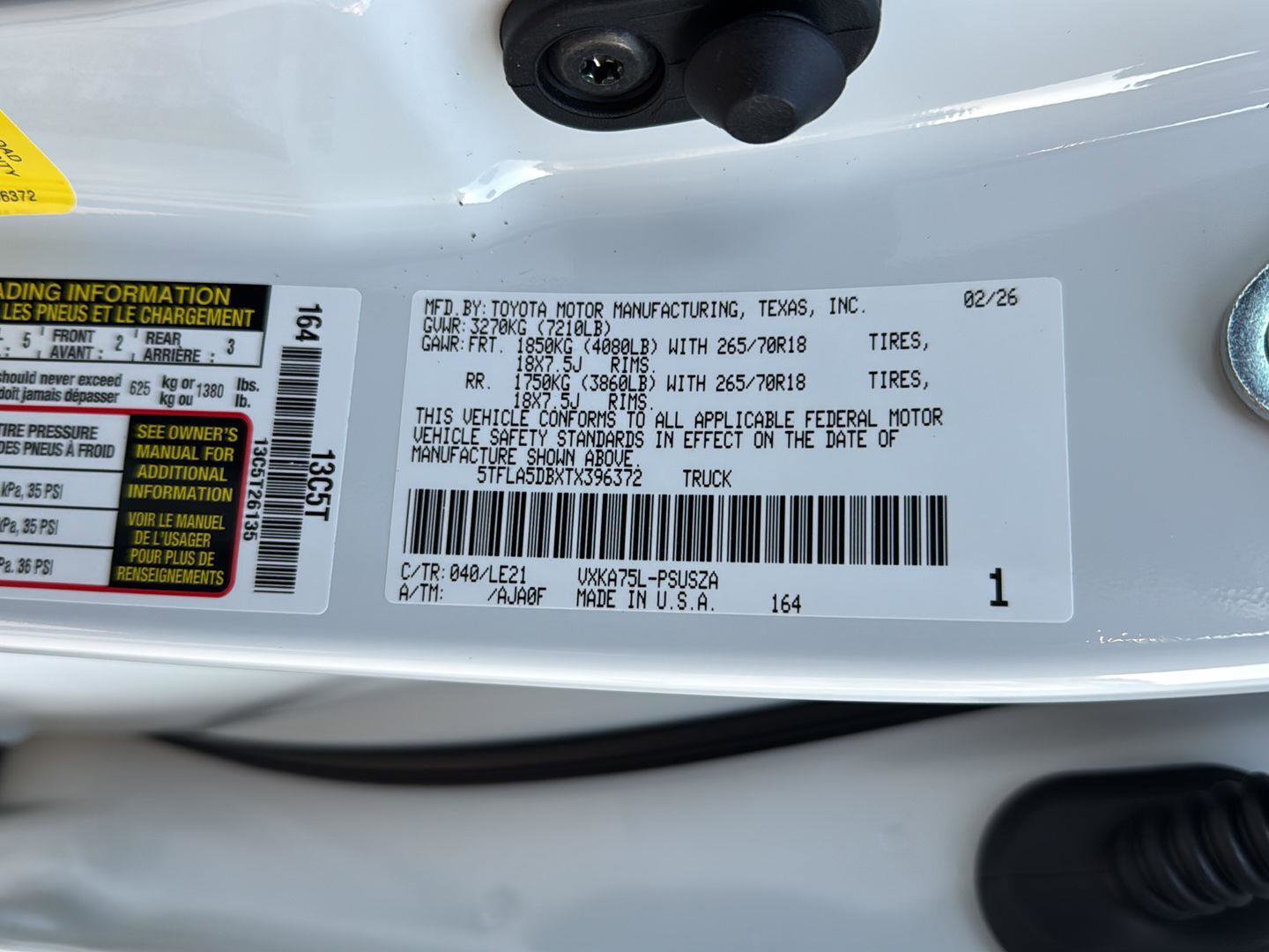 New 2026 Toyota Tundra SR5 image 29