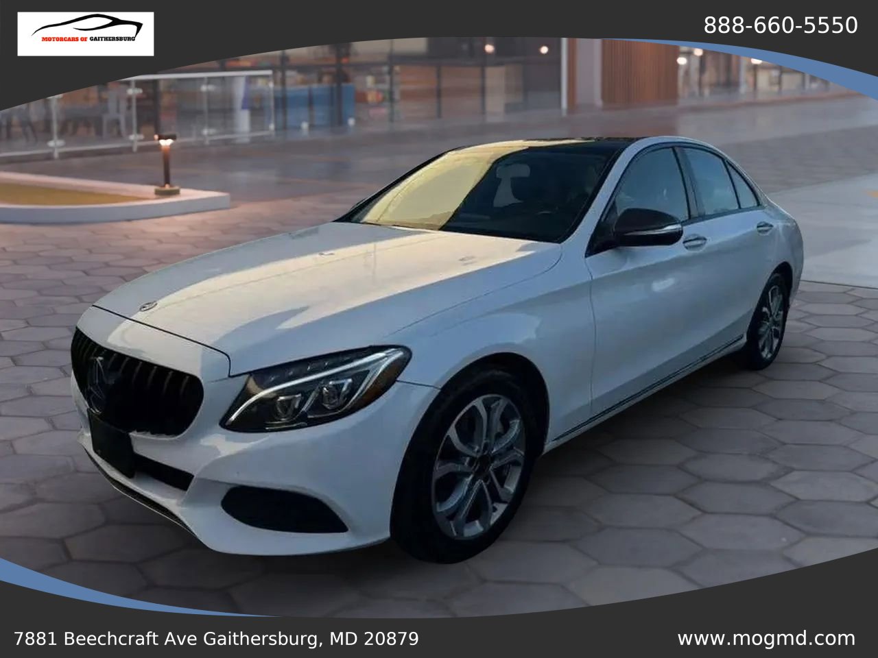 Used 2017 Mercedes-Benz C 300 4MATIC Sedan image 2