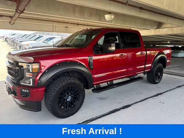 Used 2022 Ford F250 Lariat w/ Black Appearance Package AWD/4WD video 1