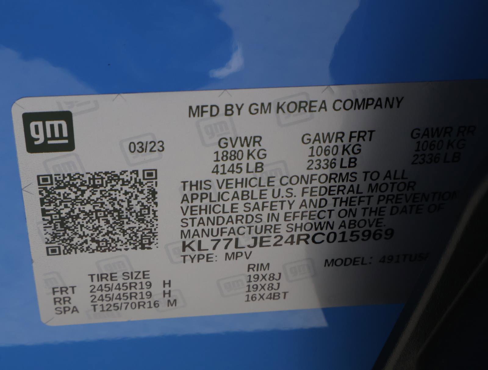 Used 2024 Chevrolet Trax RS w/ Sunroof Package image 24