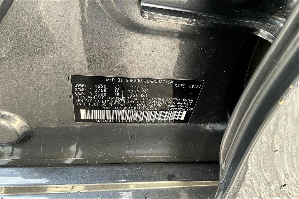 Used 2022 Subaru Legacy Premium image 19