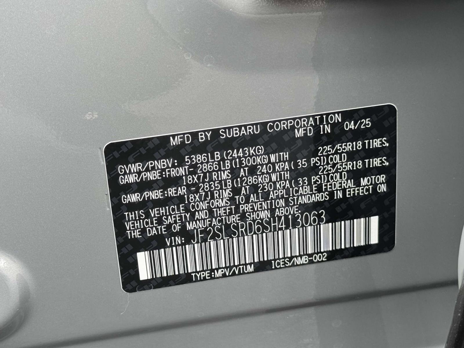 New 2025 Subaru Forester Limited w/ Popular Package image 18