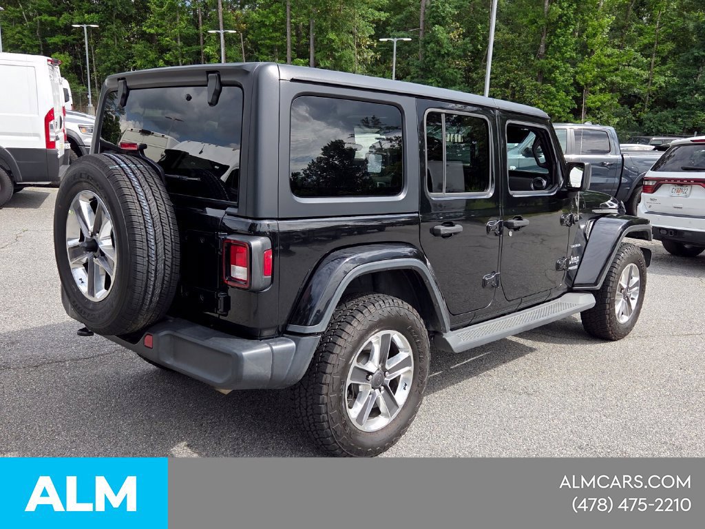 Used 2021 Jeep Wrangler Unlimited Sahara AWD/4WD image 16