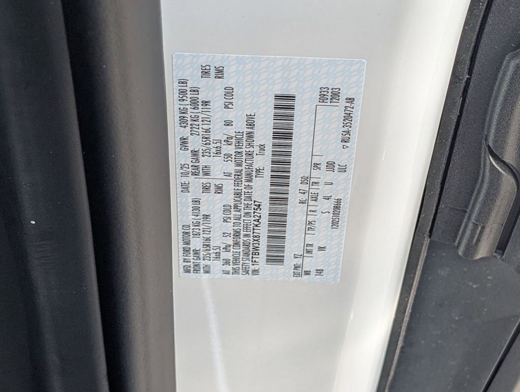 New 2026 Ford Transit 350 148 High Roof Extended w/ Load Area Protection Package RWD image 30