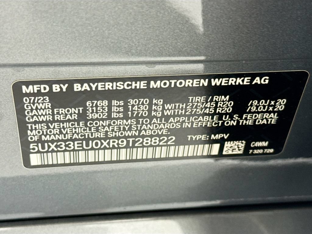 Used 2024 BMW X5 M60i AWD/4WD image 34