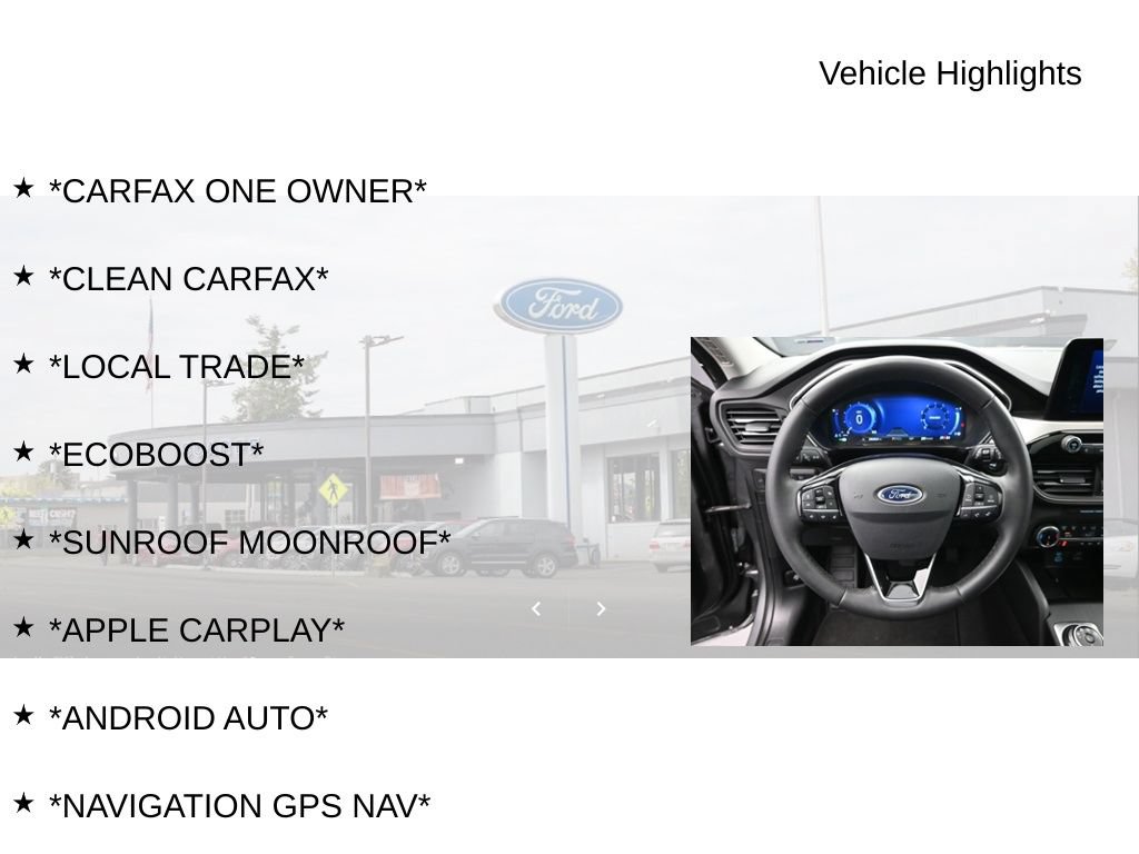 Used 2022 Ford Escape SEL w/ Technology Package AWD/4WD image 19