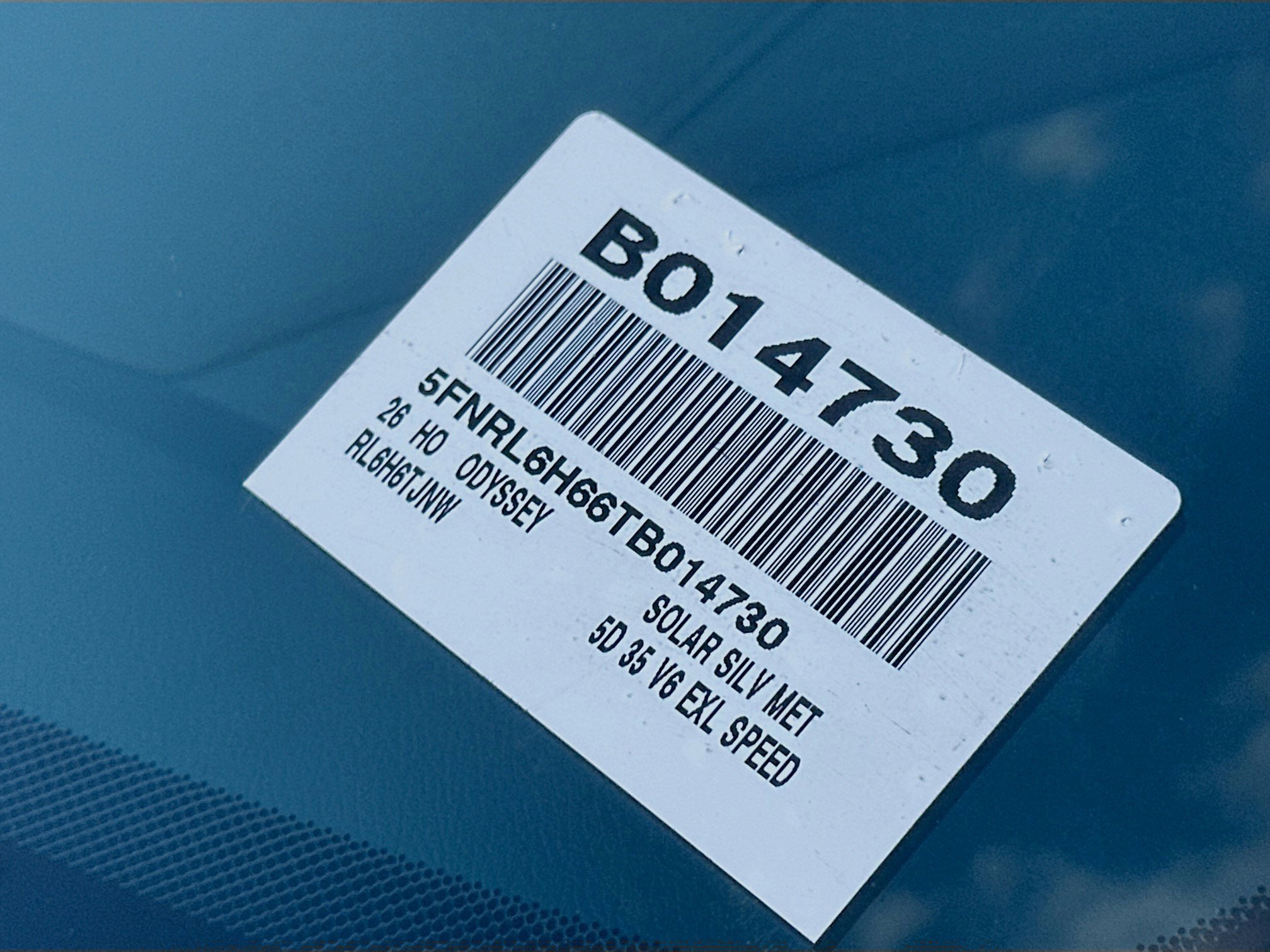 New 2026 Honda Odyssey EX-L image 27