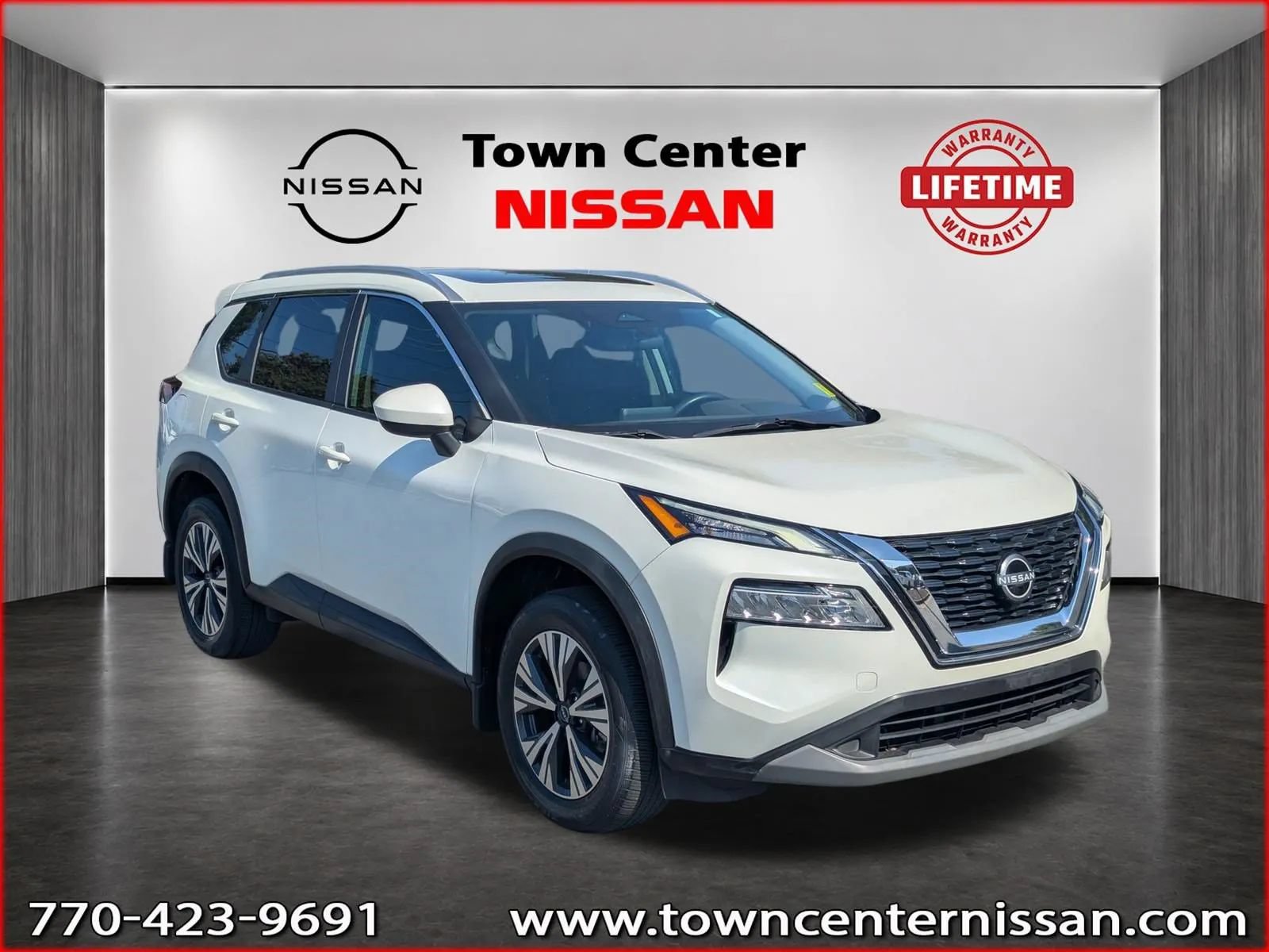 Certified 2023 Nissan Rogue SV w/ SV Premium B Package FWD image 1