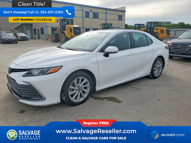 Used 2022 Toyota Camry LE FWD image 1