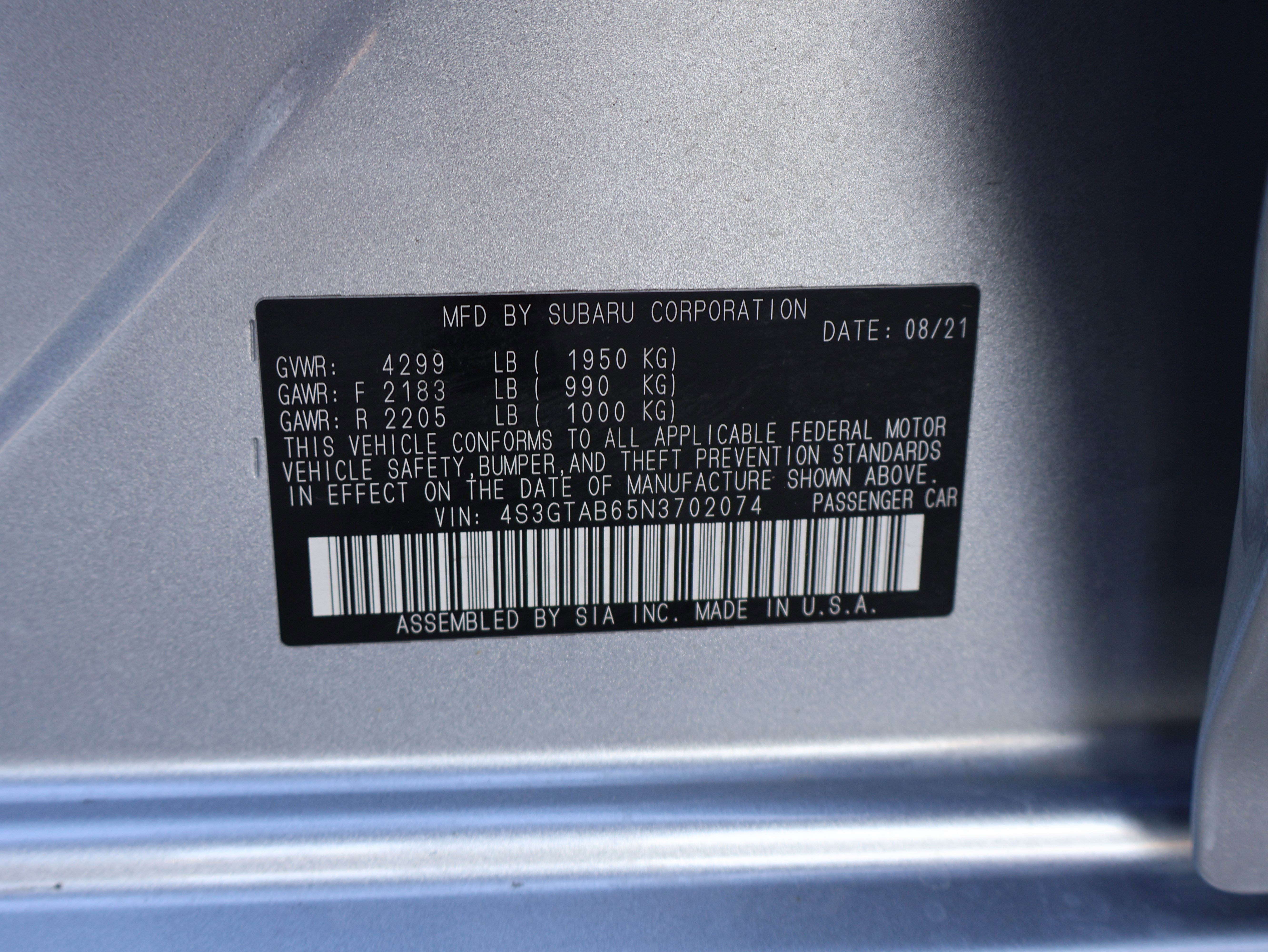 Used 2022 Subaru Impreza 2.0i AWD/4WD image 42