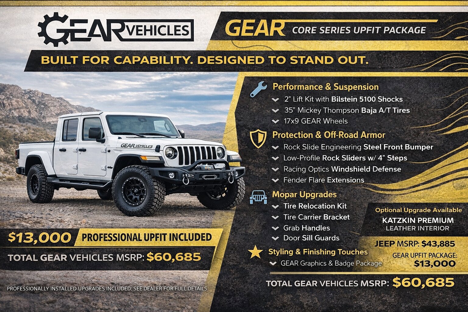 New 2026 Jeep Gladiator Sport AWD/4WD image 2