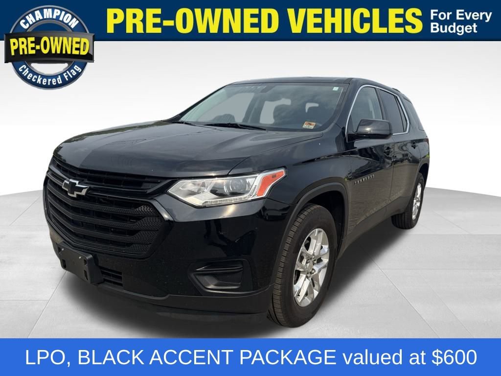 Used 2019 Chevrolet Traverse LS w/ LPO, Black Accent Package