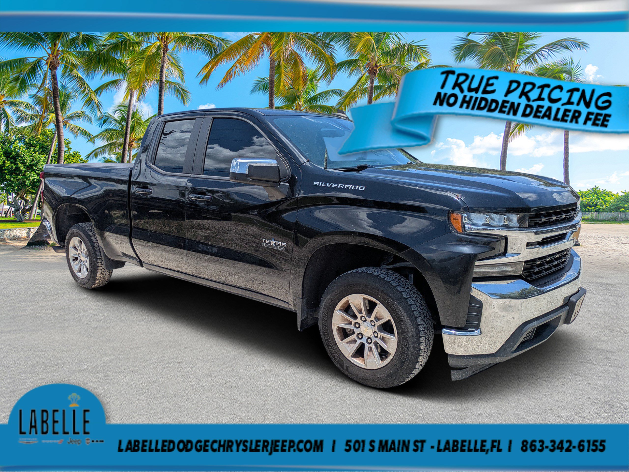 Used 2020 Chevrolet Silverado 1500 LT w/ Texas Edition RWD image 1
