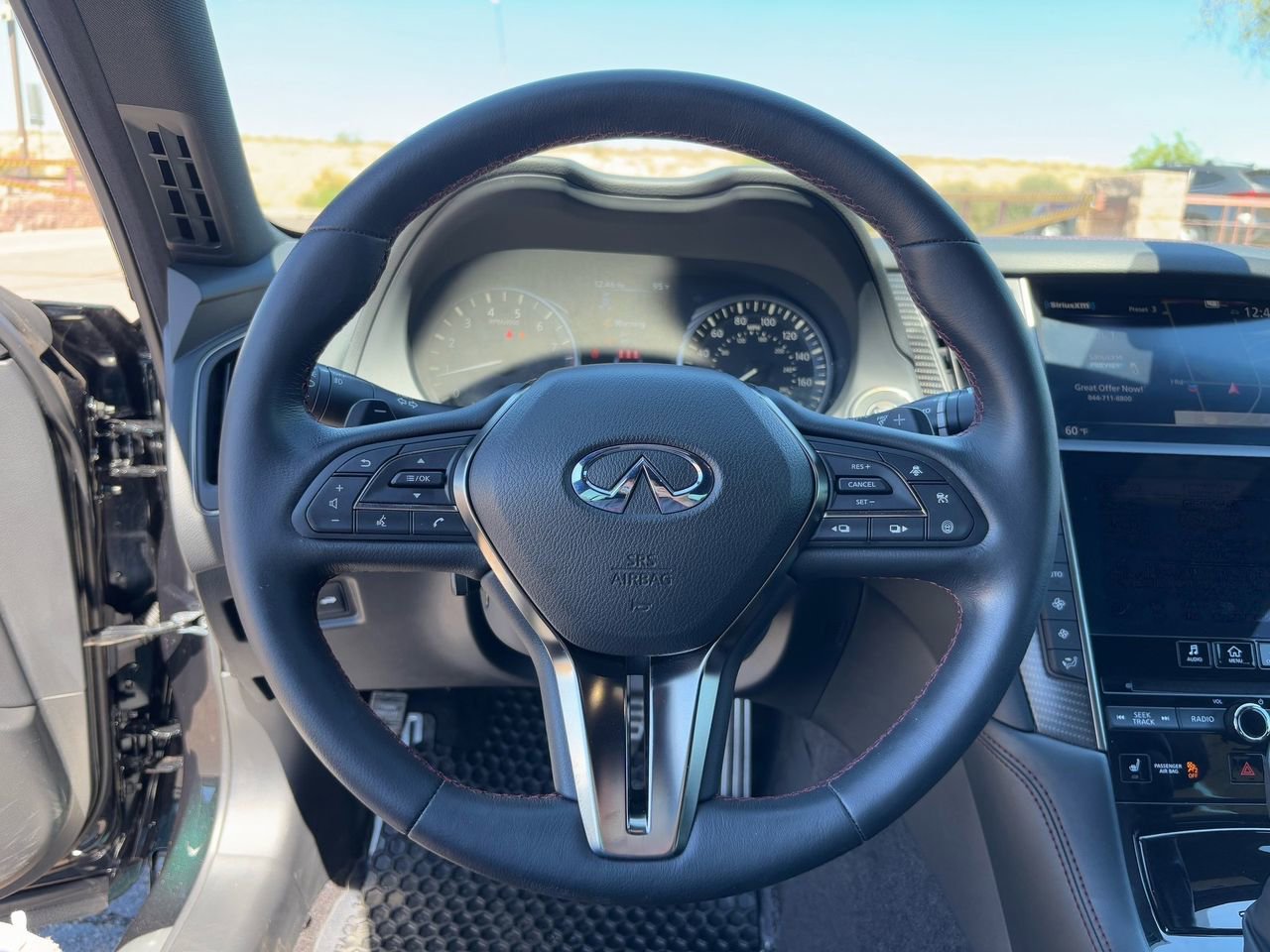Certified 2023 INFINITI Q50 Red Sport 400 w/ Black Opal Edition image 18