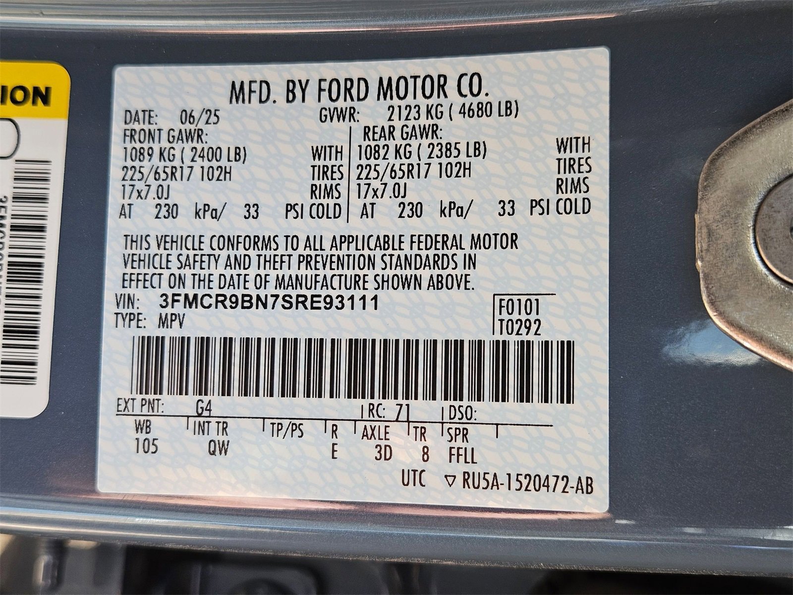 New 2025 Ford Bronco Sport Big Bend image 22