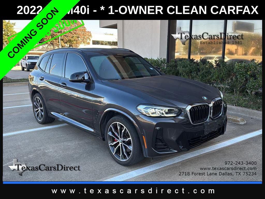 Used 2022 BMW X3 M40i