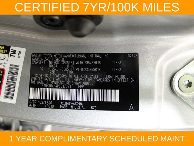 Used 2023 Toyota Highlander XLE FWD image 29