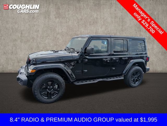 Used 2021 Jeep Wrangler Unlimited Sahara AWD/4WD image 5