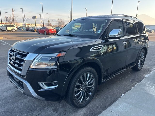 Used 2022 Nissan Armada Platinum w/ Captain's Chairs Package image 3
