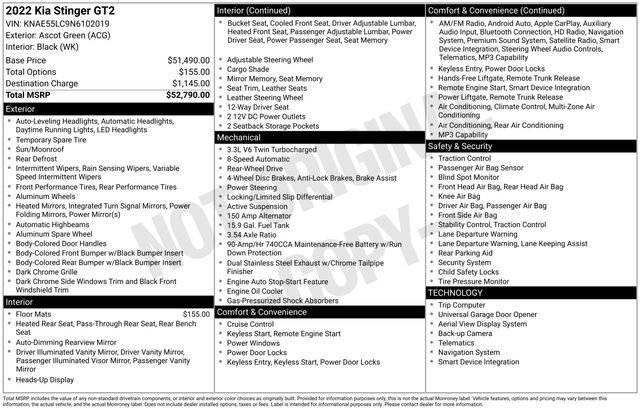 Used 2022 Kia Stinger GT2 image 4