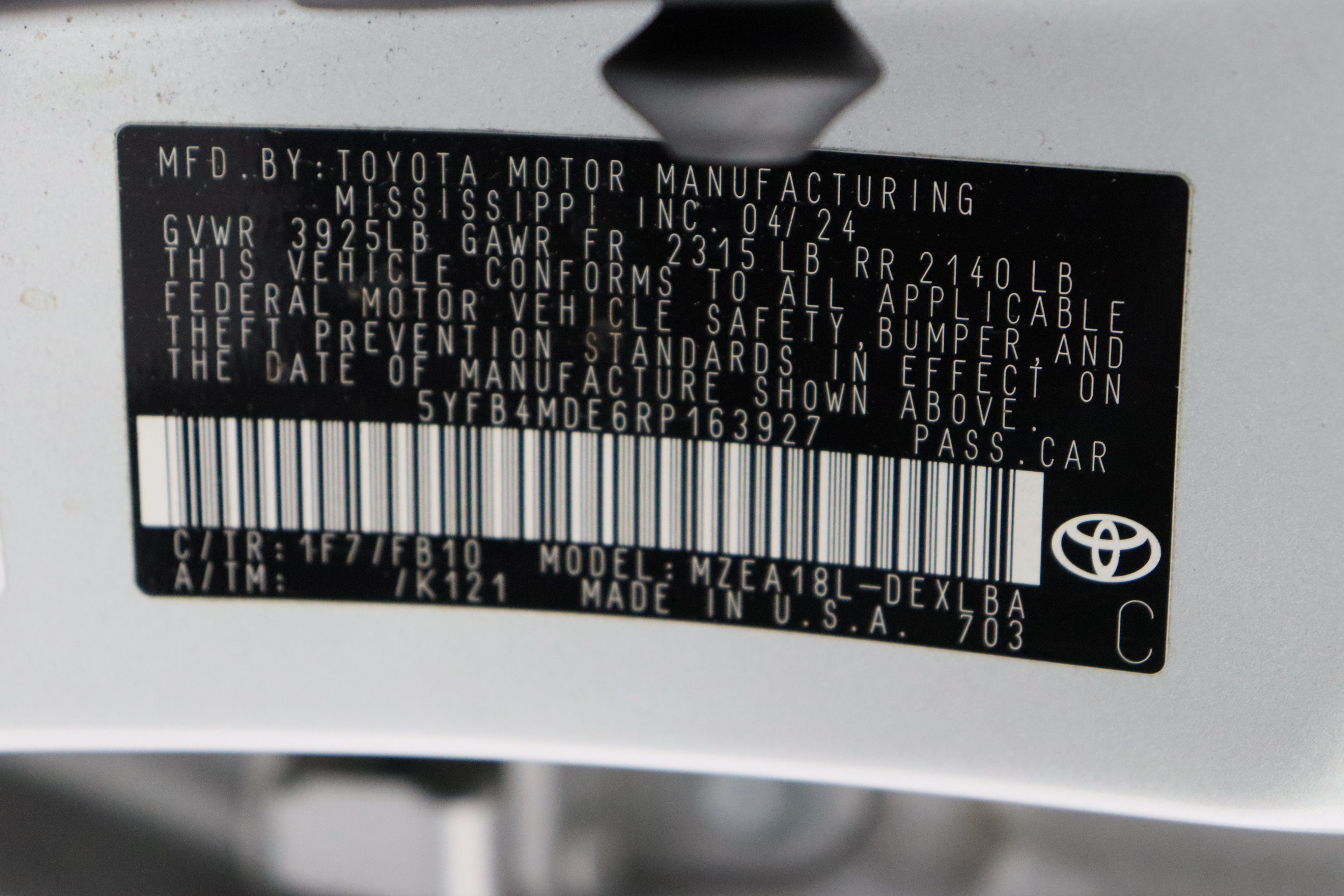Used 2024 Toyota Corolla LE FWD image 37
